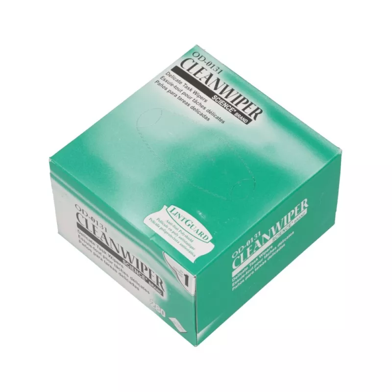 Paños de limpieza para fibra óptica Extralink, 280 uds., verde
