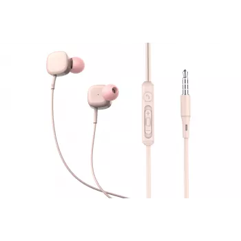 Auriculares con cable Tellur Basic Sigma TLL162381 rosa