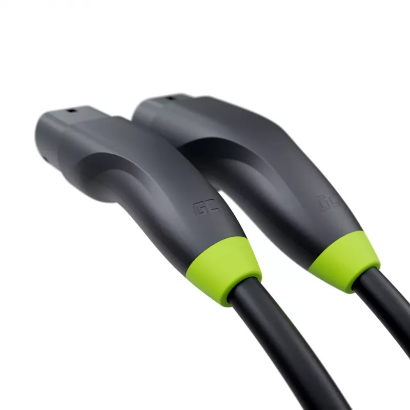 Cable de carga Green Cell EVKABGC03 — Tipo 2, 5 m, 11 kW, para vehículos eléctricos
