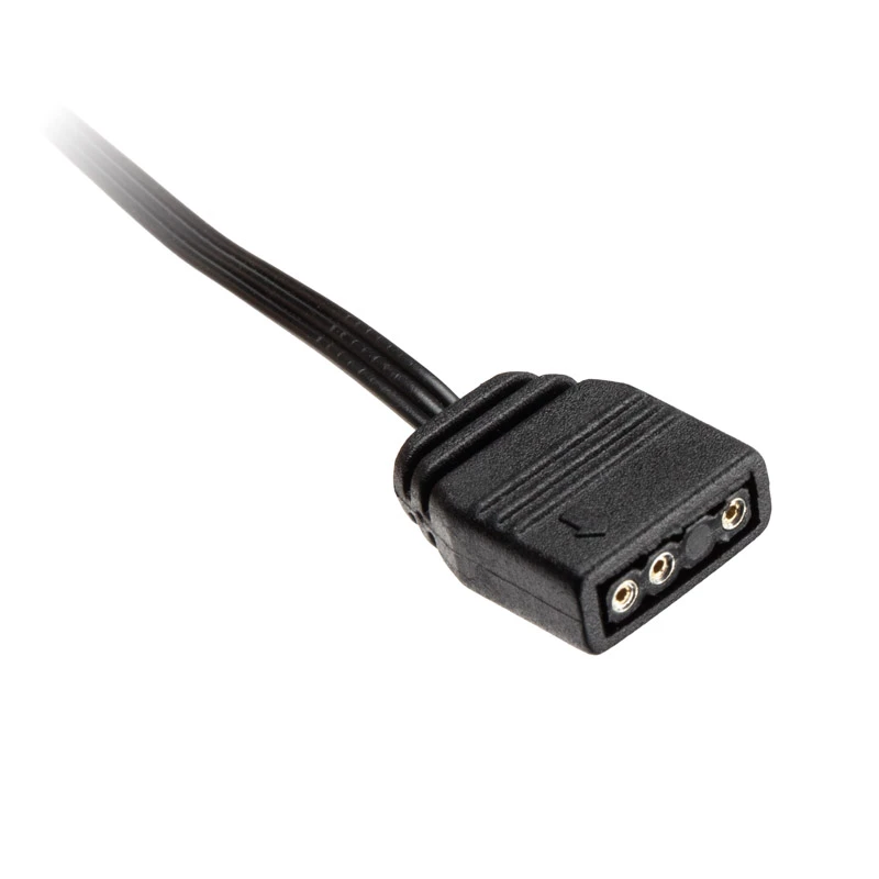 Tapón de cierre XSPC ARGB LED, G1/4, 5V 3Pin - cromado