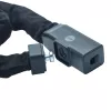 Cadena con cerradura de llave - YCHK0/8/90/2 negro