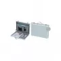 Maletín portadocumentos ALUMAXX MINOR aluminio plateado 45112 — maletín metálico compacto