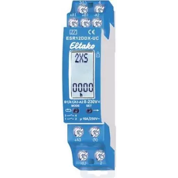 Relé de impulsos digital multifunción Eltako Electronics ESR12DDX-UC V (21200302)