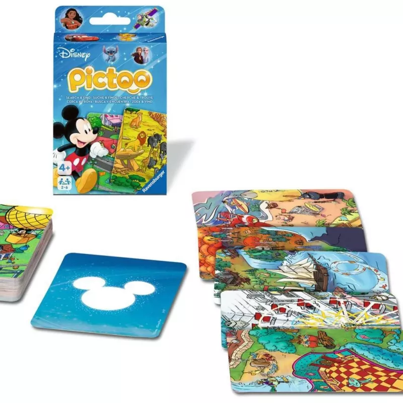 Pictoo Disney, juego de cartas