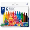 Ceras Staedtler 229 12 C12 Jumbo, pack de 12, colores surtidos