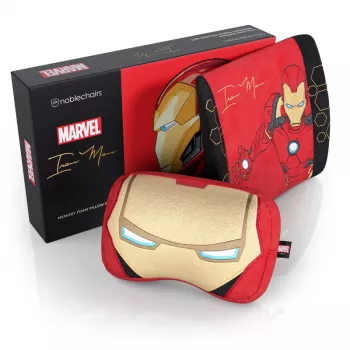 Set de cojines de espuma viscoelástica noblechairs - Iron Man Edition