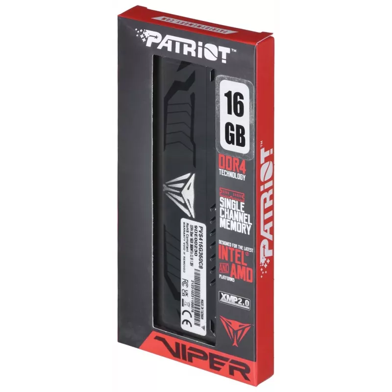 Memoria RAM Patriot Memory Viper Steel DDR4 16 GB 3600 MHz