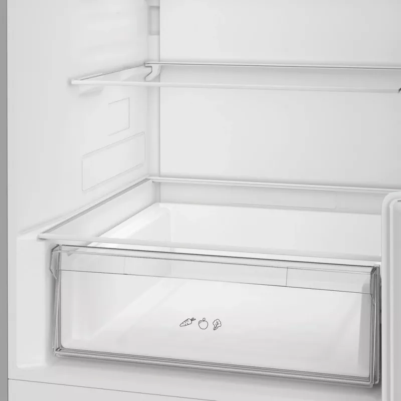Frigorífico Indesit INK 25402 S4E | Compacto de libre instalación, No Frost, 249 L frigorífico / 106 L congelador, Alto 203,5 cm, Clase energética E, 37 dB, Plata