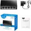 Switch no gestionado Cudy FS105 5 puertos Fast Ethernet 10/100 negro