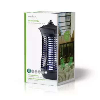 Trampa para insectos Nedis INKI110CBK18 Negra