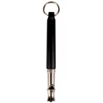 Silbato de alta frecuencia Trixie TRIXIE silbato de alta frecuencia, frecuencia ajustable, metal/plástico, 80 mm