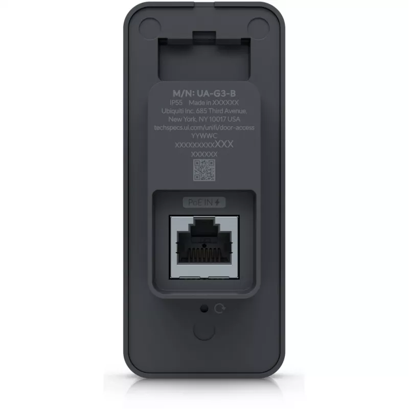 Lector de control de acceso Ubiquiti UA-G3-B negro 0,7 W altavoz 10/100/1000 Mbit/s