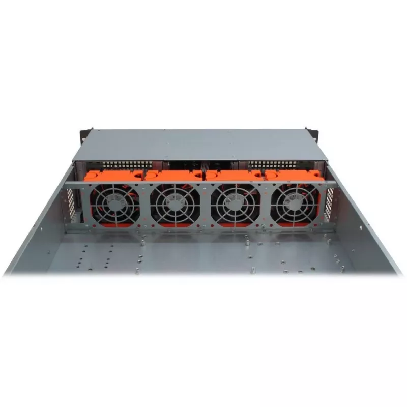 Inter-Tech IPC 2U-20255 - montaje en rack - 2U - Full AT - sin fuente de alimentación (EPS2U) - USB (88887105)