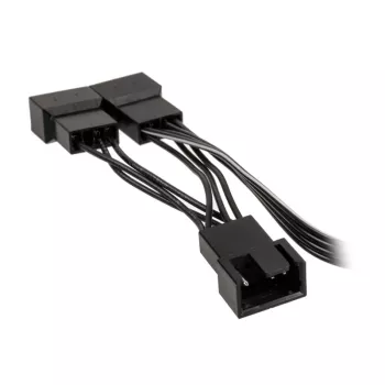 Cable divisor PWM para ventilador Kolink 1 a 3, 4-Pin PWM, 0,35 m