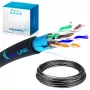 Cable de red Extralink CAT5E FTP (F/UTP) 50M negro