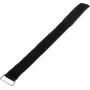 Basetech 98001c379 Brida de cables de velcro con hebilla, 600 x 30 mm, negra