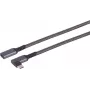 Cable USB S/CONN 14-74016 USB 3.2 Gen 2 1,5 m USB-C negro blanco