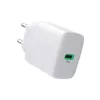 Fuente de alimentación Green Cell PowerSource Solo30 30W blanca — cargador USB-C, 30 W de potencia de salida