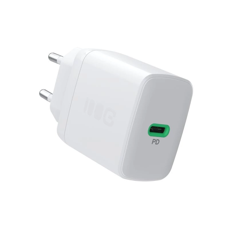 Fuente de alimentación Green Cell PowerSource Solo30 30W blanca — cargador USB-C, 30 W de potencia de salida