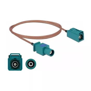 Cable de antena conector FAKRA Z macho DeLOCK RG-316 1 m