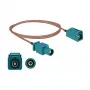 Cable de antena conector FAKRA Z macho DeLOCK RG-316 1 m