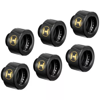 Racor HYTE FIT-001 sistema de refrigeración para PC latón silicona acero negro