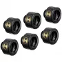Racor HYTE FIT-001 sistema de refrigeración para PC latón silicona acero negro