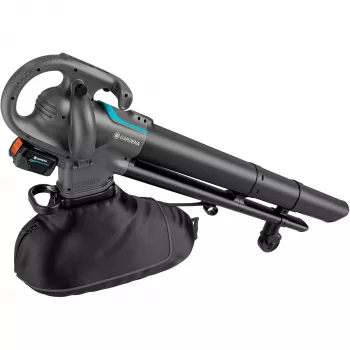 Gardena PowerJet Collect 18V P4A Solo aspirador/soplador de hojas inalámbrico, gris/negro, 14895-55
