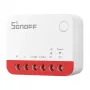 Interruptor inteligente Sonoff MINI-ZBRBS compatible con ZigBee tamaño mini para instalación empotrada, relé plano
