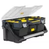 Caja de herramientas/pequeñas piezas Stanley 1-97-514 negra, transparente