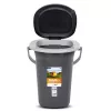 Cubo de inodoro portátil GreenBlue GB320AG — modelo turístico ligero, contenedor de residuos portátil compacto
