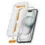 Cristal templado iPhone 15 (2 piezas) EasyShiel
