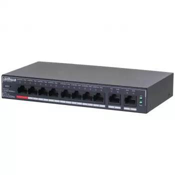 Dahua Technology SG4010P switch de red gestionado L2 Gigabit Ethernet (10/100/1000) Power over Ethernet (PoE) negro