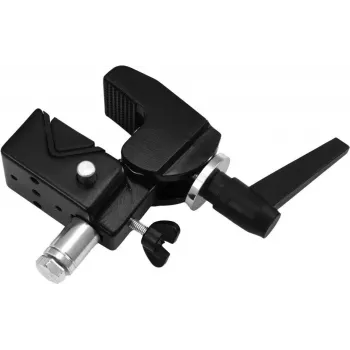 Gancho Quick-Lock EUROLITE TH-2SC negro — gancho de rigging para suspensión de estructuras y escenario