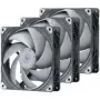Ventilador de caja Phanteks T30 PWM de 140 mm - pack de 3, gris