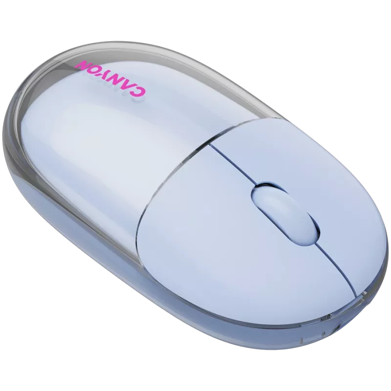 Canyon On Click 24 – ratón óptico inalámbrico 2 en 1 Bluetooth / 2,4 GHz – 1200 dpi – batería