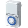 Temporizador semanal Brennenstuhl MMZ 44 azul blanco