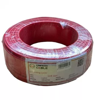 Cable de toma de tierra, cobre, 4 mm2, 100m