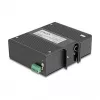 Switch Gigabit Ethernet DELOCK 80163, switch industrial de 8 puertos RJ45, no gestionado, carcasa de metal