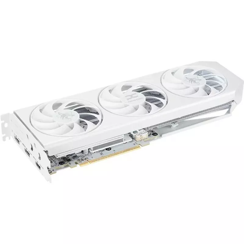 PowerColor Hellhound Radeon RX 9060 XT 16GB GDDR6 blanca