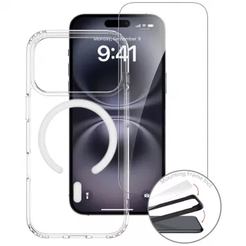 Funda Border Case 4smarts iPhone 17 Pro 16 cm Transparente
