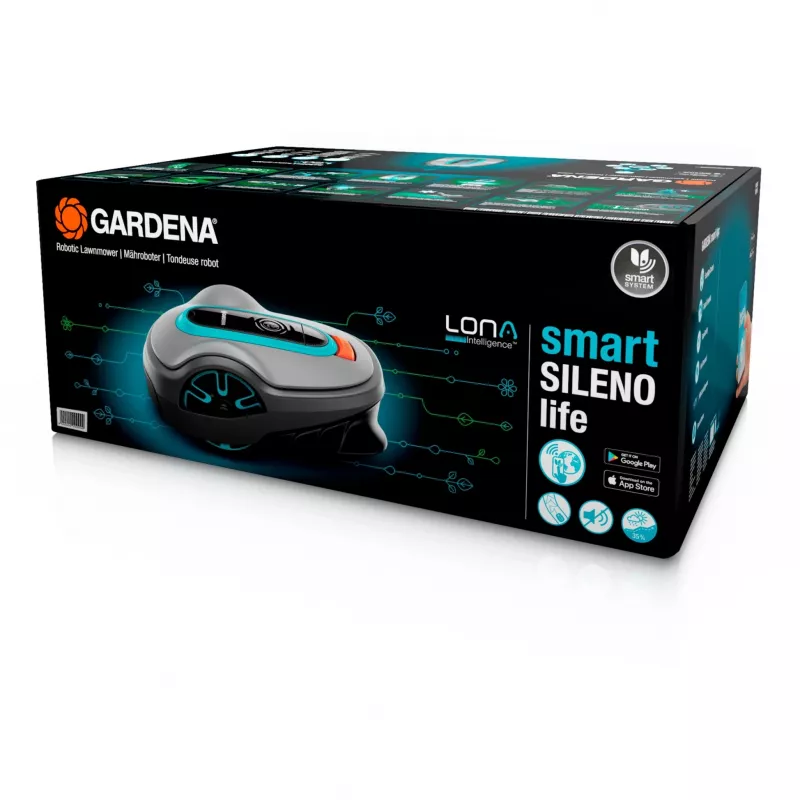 Robot cortacésped Gardena smart SILENO life