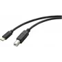 Renkforce RF-5720420 Cable USB 2 m USB 2.0 USB-C USB-B Negro (RF-5720420)