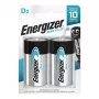 Pilas alcalinas Energizer D Max Plus, pack de 2