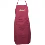 Delantal de cocina Berkel DV7700 unisex rojo algodón