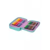 Estuche Coolpack Jumper 2 – diseño de doble piso, cremallera, superficie de tela