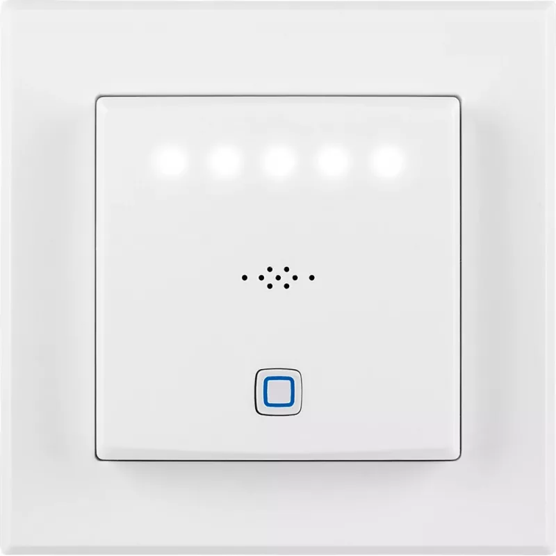 Sensor ambiental para hogar inteligente Homematic IP HMIP-SCTH230 con cable