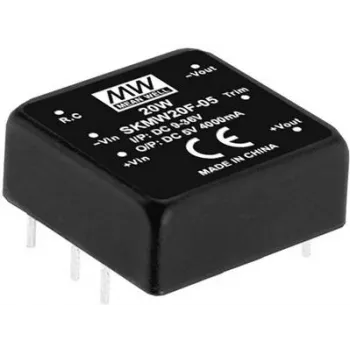 Fuente de alimentación MEAN WELL SKMW20G-05 20W entrada 18-75V salida 5V