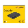 Delock Protection Box - caja de protección para disco duro - capacidad: 1 disco duro (2.5) - gris (18368)