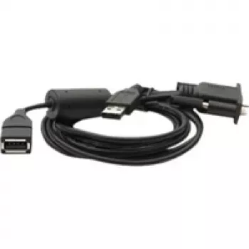 Cable en Y USB de la serie VM – USB/USB1-PORT a conector macho USB Type-A 6 ft (1,8 m) host y conector hembra USB Type-A 0,5 ft (0,15 m) client